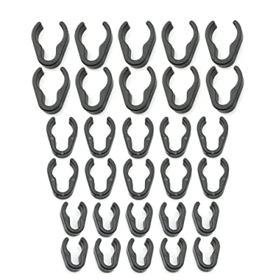 Image of Mateda Microphone Cable Clips 30Pcs Boompole Clip Universal Mic