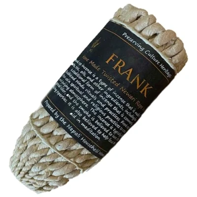 Image of Pure Herbs Rope Incense Authentic Nepali Frankincense, Handmade for Aromatic Ambience in Stupas &amp; Homes, Traditional Himalayan Craftsmanship