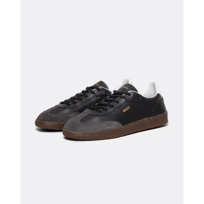 Image of BOSS Brandon Trainers, Men&#039;s, Size: 11, Black Leather