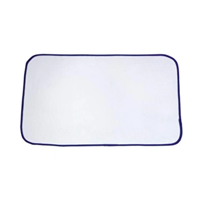 Image of Leifheit Ironing Cloth 60 x 40 cm. Prevents Shiny Areas on Fabric when clothes, Heat Resistant to 200 C, Gentle as Pressing for Delicate Fabrics