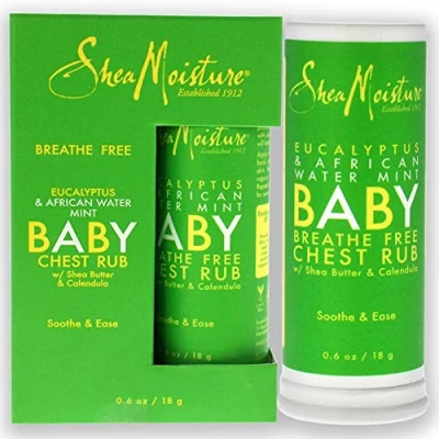 Image of Shea Moisture Eucalyptus African Water Mint Baby Chest Rub, 0.6 oz