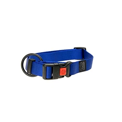 Image of Karlie Art Sportiv Plus Collar Adjustable New Universal Colours Mix and Match Length 45 65 cm Width 25 mm Blue