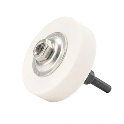 Image of NuoDunco Grinding Wheel Adapter and 75mm Stone, Change Electric Drill into Machine for Metal Grinding, Polishing, Deburring（White）