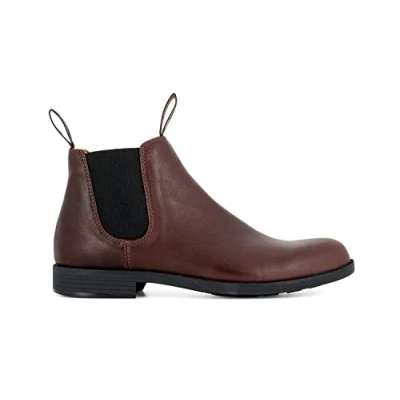 Image of Blundstone 1900 Chestnut Brown Leather Chelsea Dress Boots Dealer Classic 7 UK
