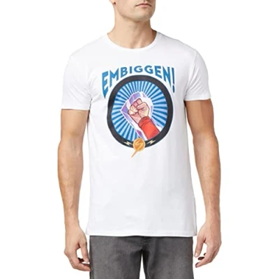 Image of Marvel Men&#039;s Uxmissmts008 T Shirt, White, L