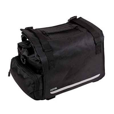 Image of 231151 rear carrier bag traveler 60 20l, Black