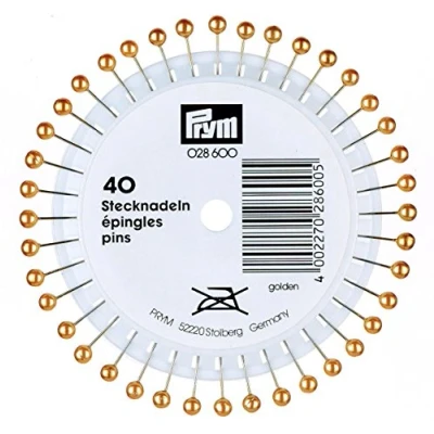 Image of Prym Headpins, Gold, One Size