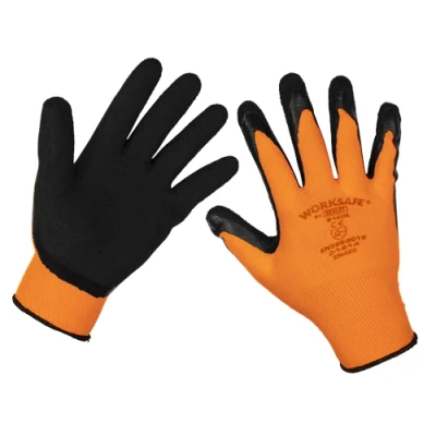 Image of Worksafe Foam Latex Gloves (Large) Pack of 120 Pairs