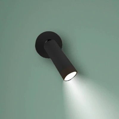 Image of newgarden Roll Wireless Adjustable LED Spotlight for Wall or Ceiling with Magnet and Rechargeable Battery Light Indoor (Black, 4)
