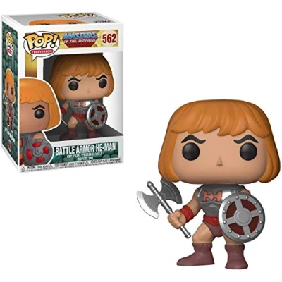 Image of Funko Pop Television: Masters of the Universe Battle Armor He Man Collectible Vinyl Figure