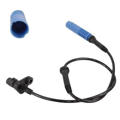Image of 0986594508 34526756375 34521165534 34520025723 Front Right/Left ABS Wheel Speed Sensor Compatible with BMW E39 525i 528i 525td 530d 530i 540i M 5 1998 1999 2000 2001 2002 2003