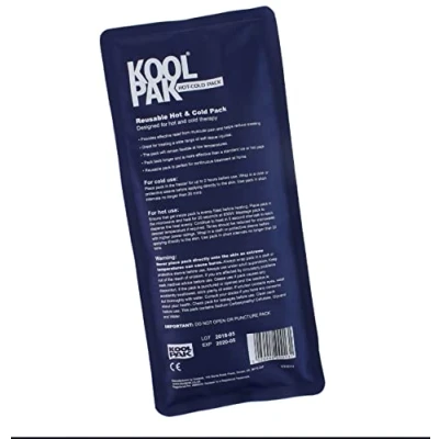 Image of Koolpak Reusable Luxury Hot and Cold Pack 12cm x 29cm Options (Pack 6)