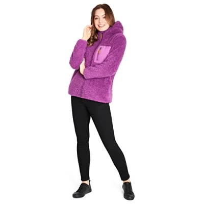 Image of CityComfort Womens Hoodie, Warm Soft Fleece Hoodies Gifts (Purple, M)