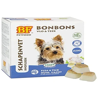 Image of Biofood Mini Garlic Sheep Fat Treat for Dogs/Cats, 80 Pieces