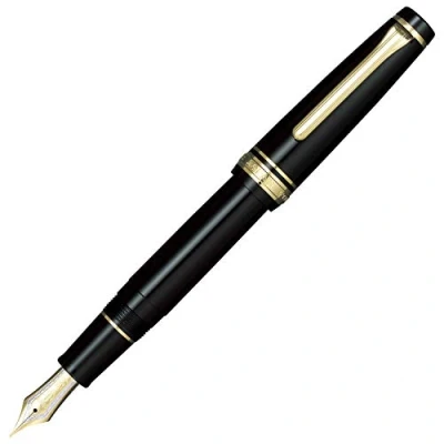 Image of Sailor pen fountain professional gear gold bold 11 2036 620 Black
