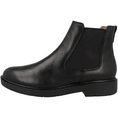 Image of Geox Womens D Spherica Ec1 C Ankle Boots, Black, 3 UK