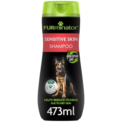 Image of FURminator Sensitive Skin Shampoo For Dogs 473ml, Colourless