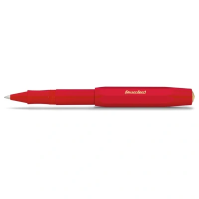 Image of Kaweco Classic SPORT Gel/Ballpoint Pen Red I Including 0.7 mm Rollerball Refill for Left Handed and Right Users in Design with Ceramic Ball Gel 13 cm