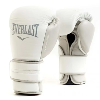 Image of Everlast Unisex Adult Boxing Gloves Powerlock 2 Training Gloves, Black, 16 oz