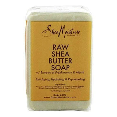 Image of Shea Moisture Raw Butter Bar Soap 235 ml (Pack of 2)