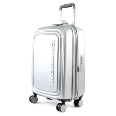 Image of Mandarina Duck LOGODUCK + Trolley Cabin EXP Silver (Silver) 35x55x23/26 (LxHxW)