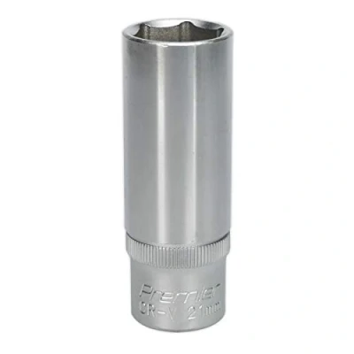 Image of Sealey Premier WallDrive® Socket 21mm Deep 1/2&quot;Sq Drive