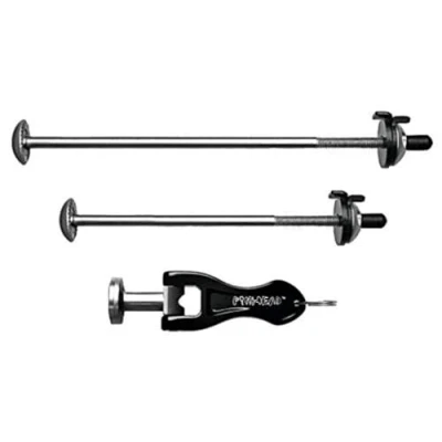 Image of Raleigh 110 Quick Release 2 Pack Shackle Lock, Black