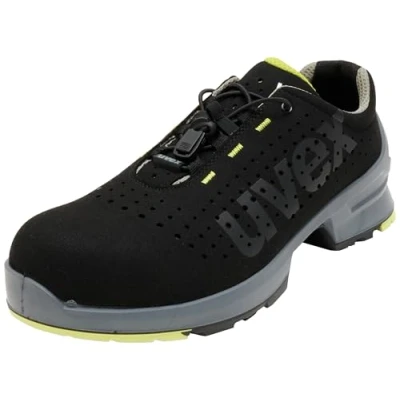 Image of Uvex 1 Work Shoe Safety Trainer S1 SRC ESD Lime Black Size 13