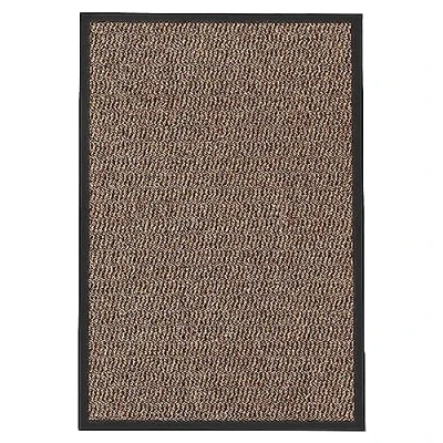 Image of KAV Washable Door Mat Dirt Trapper Durable Non Slip Mats Indoor Perfect Dust Absorbent Rug for Home, Kitchen, Office (40x60) cm, (1.31 x 1.97) ft Brown