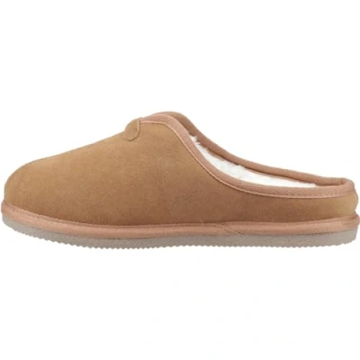 Image of Hush Puppies Men&#039;s Conrad Slippers, Tan, 8 UK