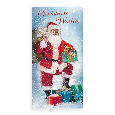 Image of Avant Garde Studios Traditional Chirstmas Money Wallet Open