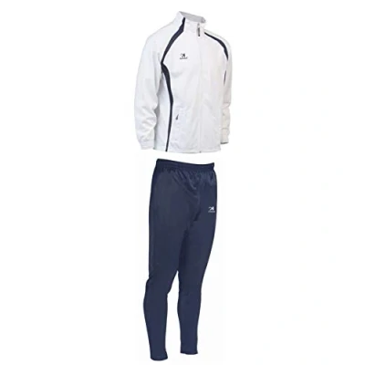 Image of Asioka 81/09 Tracksuit, Men, 81/09, White/Navy Blue, Medium