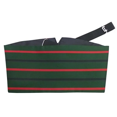 Image of Royal Green Jackets Regimental Cummerbund &amp; Bow Tie (Cummerbund Set)