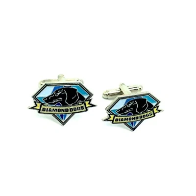 Image of Patch Nation Diamond Dogs Metal Gear Solid Cosplay Cufflinks +Gift Box
