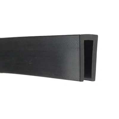 Image of Large U Shape Rubber Edge Trim Seal 24mm x 13mm Fits 6 6.5mm Priced Per Metre