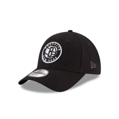 Image of New Era Brooklyn Nets NBA The League Black 9Forty Adjustable Cap for Kids