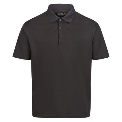 Image of Regatta Professional Men&#039;s Classic Pro Wicking Polo Seal Grey, Size: XS