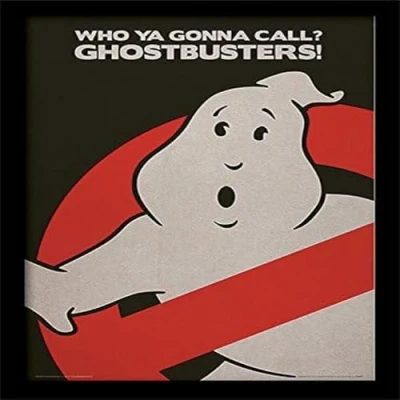 Image of Ghostbusters (Logo 30x40 cm Framed Print