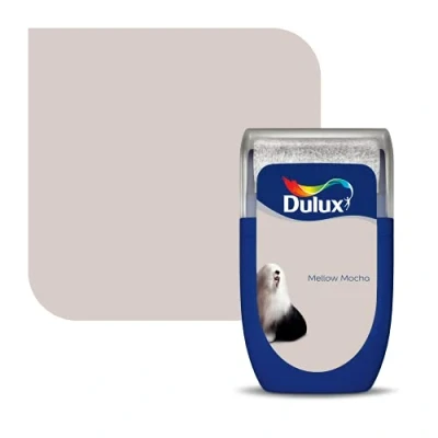 Image of Dulux Walls &amp; Ceilings Tester Paint, Mellow Mocha, 30 ml