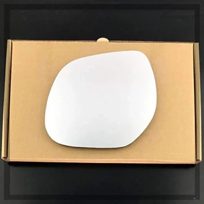 Image of Fits Peugeot 4007, For 2007 to 2012 Convex Wing Mirror Glass LEFT HAND (UK Passenger Side)