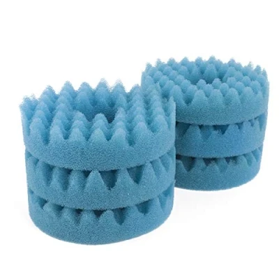 Image of LTWHOME Foam Sponge Filter Media Fits The Hozelock Bioforce 3000 5500 8000 (Pack of 6)
