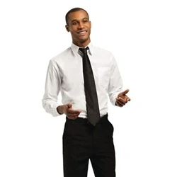 Image of Chef Works Unisex Long Sleeve Shirt White S.