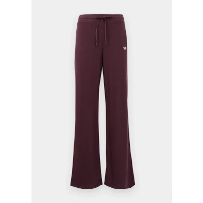 Image of Roxy Rise &amp; Vibe New Rib Wide Leg Sport Trousers For Women