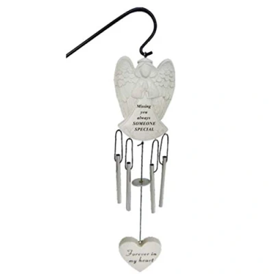 Image of Someone Special Guardian Angel Miss You Always Graveside Memorial Wind Chime