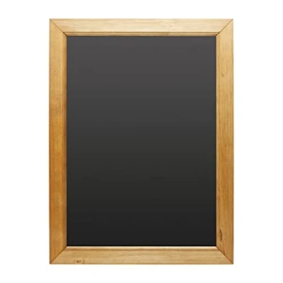 Image of Olympia Wall Mounted Chalkboard for Liquid Chalk Pens Made of Melamine 450x600mm
