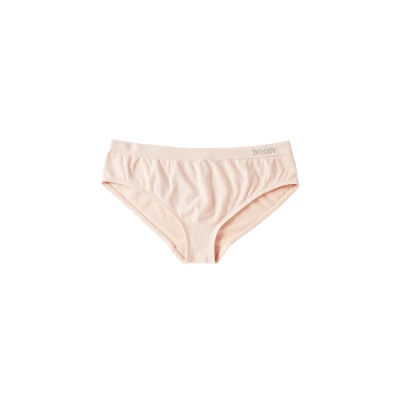 Image of Boody Women&#039;s Hipster Bikini Briefs Organic Bamboo Underwear Seamless Knickers Nude 0 Large Single