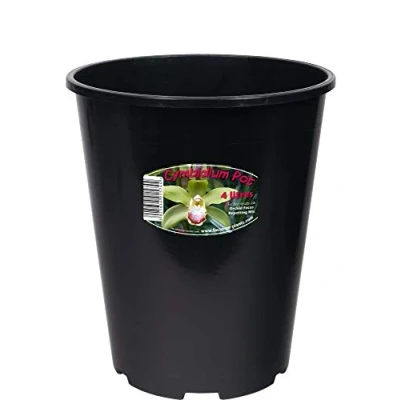 Image of Growth Technology Black 4 Litre Long Tom Style Pot (1)