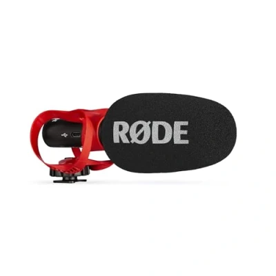 Image of RØDE VideoMic GO II Ultra compact On camera Shotgun Microphone with both 3.5mm and USB Outputs for Filmmaking, Content Creation, Podcasting Video Calls