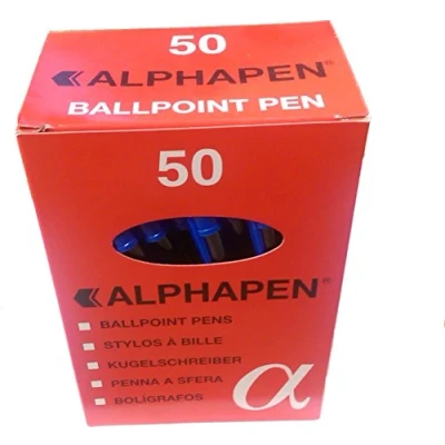 Image of Hainenko Value 0.7 mm Medium Ball Pen Blue (Pack of 50)