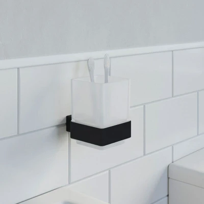 Image of Architeckt Jupiter Black Wall Hung Tumbler